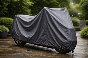 Plain motorcycle cover